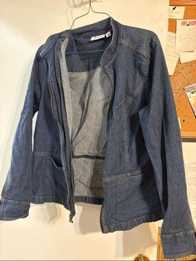 Denim & Co Denim Zip Jacket